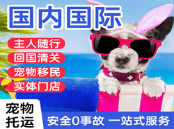 阿鲁科尔沁机场邮寄国际宠物托运 【国